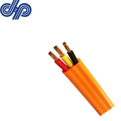 Flat Cable 2c 3c 4c 1.5mm 2.5mm 4mm 300/500v 3cx2.5mm Pvc Insulated Wire Pvc Sheath Electric Wire